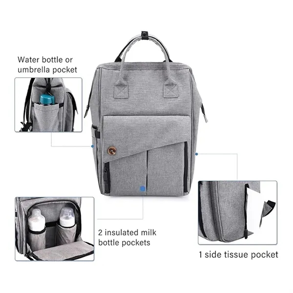 Multifunction Diaper Bag Backpack - Multifunction Diaper Bag Backpack - Image 1 of 4