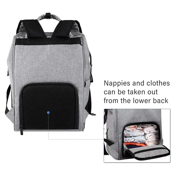 Multifunction Diaper Bag Backpack - Multifunction Diaper Bag Backpack - Image 2 of 4