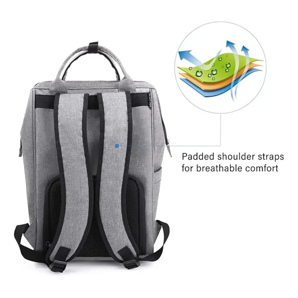 Multifunction Diaper Bag Backpack - Multifunction Diaper Bag Backpack - Image 4 of 4