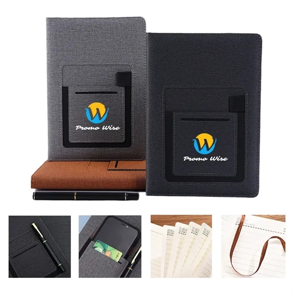 Portable A5 Waterproof And Wear-Resistant Leather Notebook - Portable A5 Waterproof And Wear-Resistant Leather Notebook - Image 0 of 10
