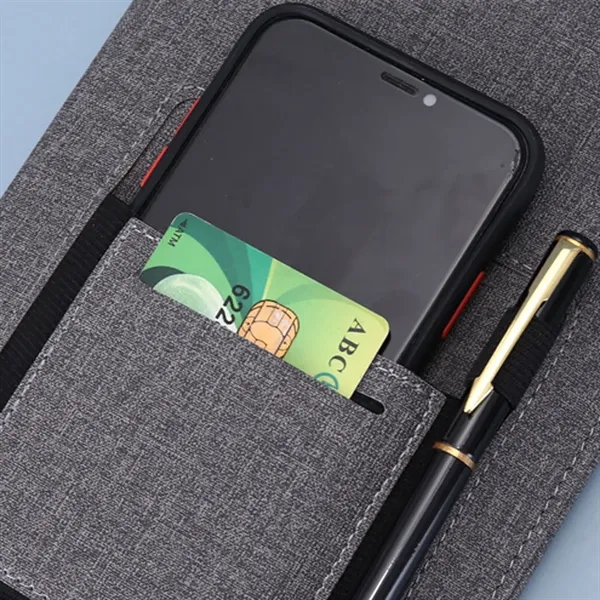 Portable A5 Waterproof And Wear-Resistant Leather Notebook - Portable A5 Waterproof And Wear-Resistant Leather Notebook - Image 6 of 10