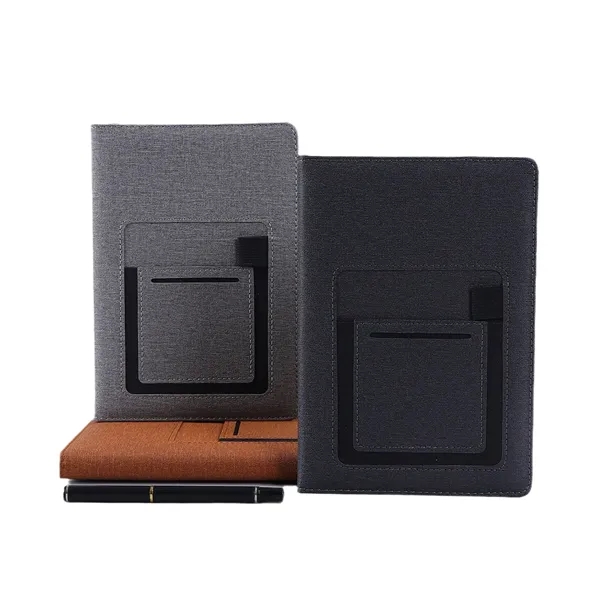 Portable A5 Waterproof And Wear-Resistant Leather Notebook - Portable A5 Waterproof And Wear-Resistant Leather Notebook - Image 8 of 10