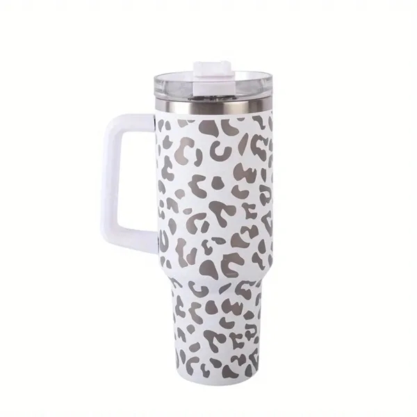 40 Oz Customized Full Color Printed Vacuum Tumbler with Hand - 40 Oz Customized Full Color Printed Vacuum Tumbler with Hand - Image 2 of 16