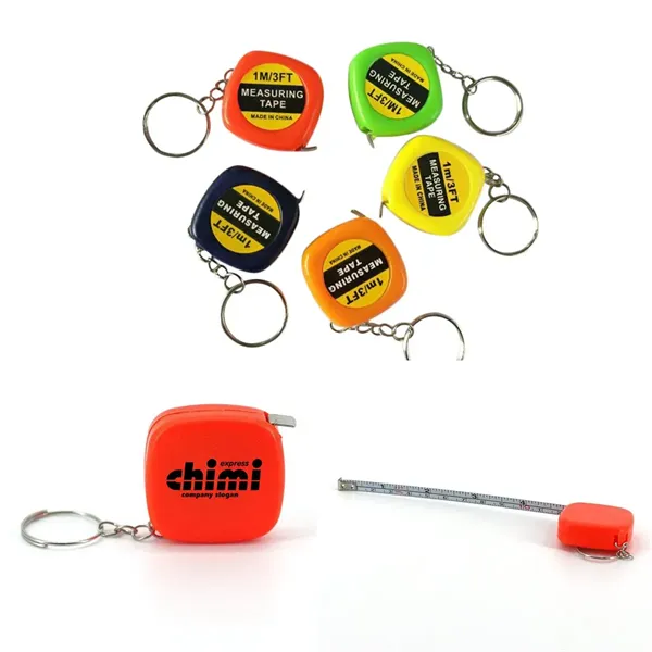 3FT ABS Mini Tape Measure Keychain, Retractable & Portable - 3FT ABS Mini Tape Measure Keychain, Retractable & Portable - Image 0 of 0