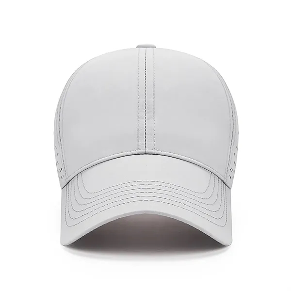 Quick-Dry Perforated Sports Baseball Cap - Quick-Dry Perforated Sports Baseball Cap - Image 5 of 6