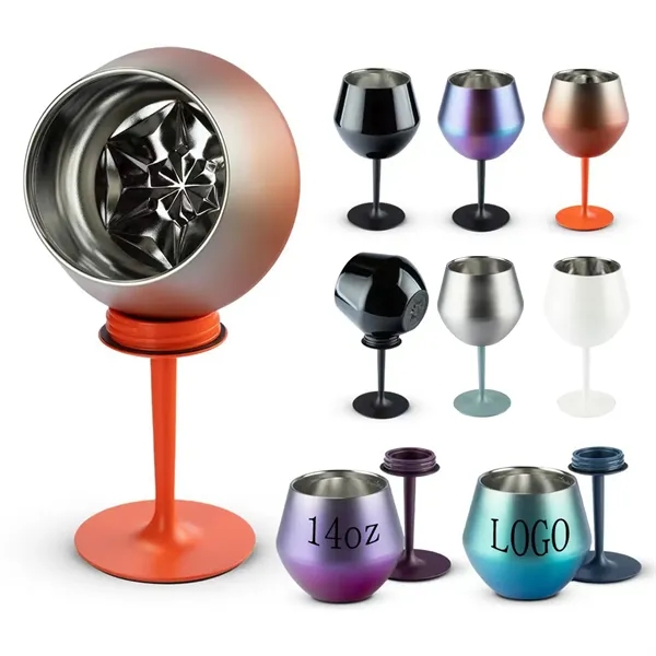 MOQ20 Elegant Detachable Goblet/Coffee Cup - MOQ20 Elegant Detachable Goblet/Coffee Cup - Image 0 of 3
