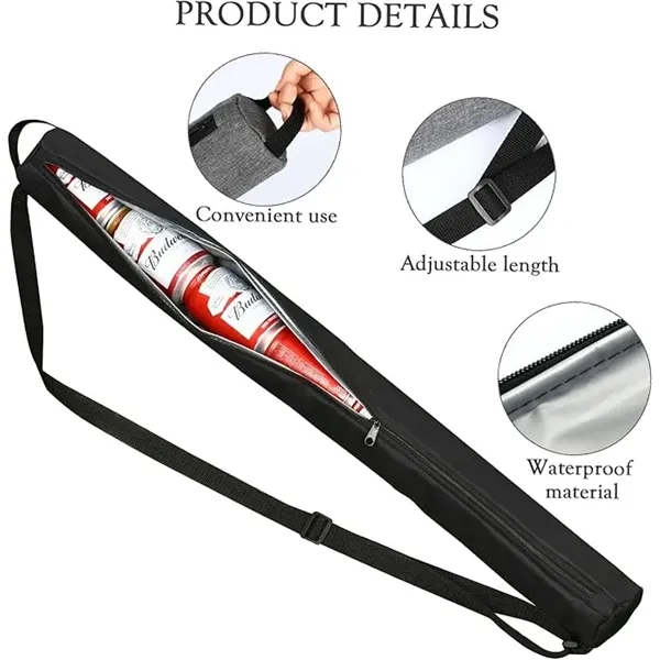Golf Insulated Beer Cooler Sleeve - Golf Insulated Beer Cooler Sleeve - Image 1 of 8