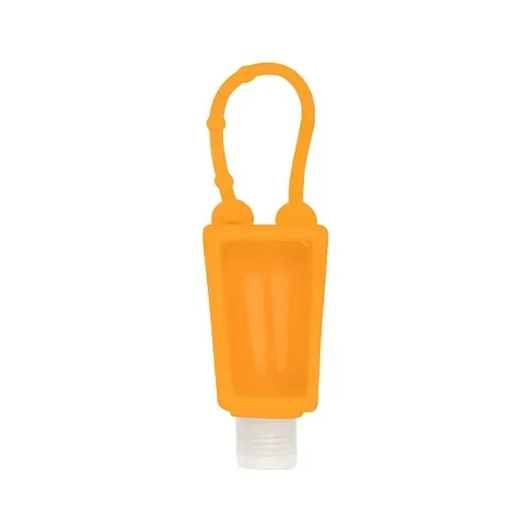 1OZ Silicone Hand Sanitizer Holder Keychain with Bottle - 1OZ Silicone Hand Sanitizer Holder Keychain with Bottle - Image 5 of 13