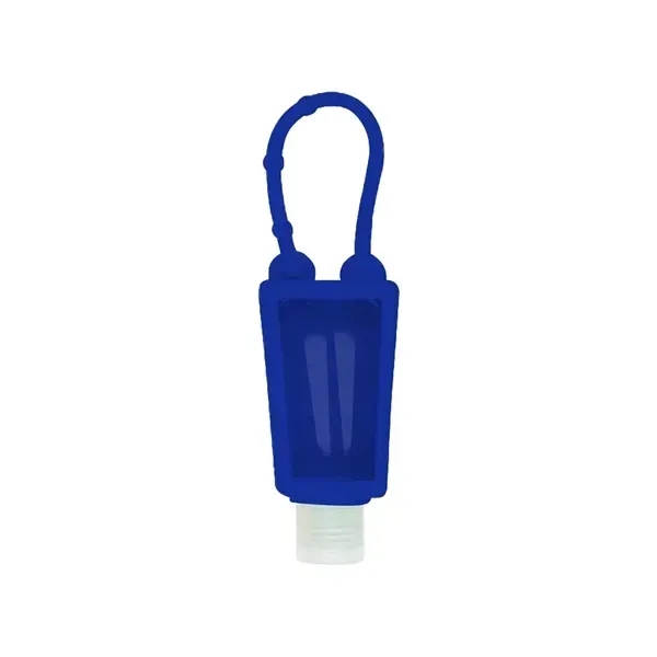 1OZ Silicone Hand Sanitizer Holder Keychain with Bottle - 1OZ Silicone Hand Sanitizer Holder Keychain with Bottle - Image 6 of 13