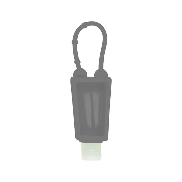 1OZ Silicone Hand Sanitizer Holder Keychain with Bottle - 1OZ Silicone Hand Sanitizer Holder Keychain with Bottle - Image 7 of 13