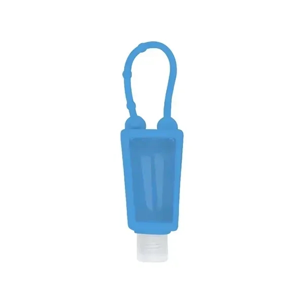 1OZ Silicone Hand Sanitizer Holder Keychain with Bottle - 1OZ Silicone Hand Sanitizer Holder Keychain with Bottle - Image 9 of 13