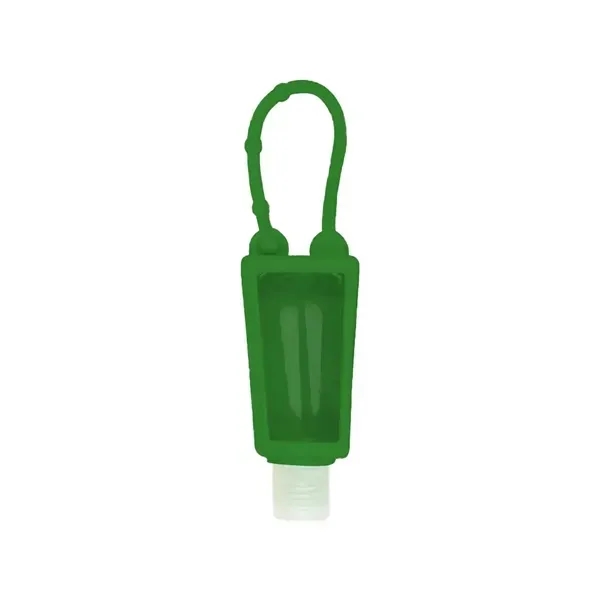 1OZ Silicone Hand Sanitizer Holder Keychain with Bottle - 1OZ Silicone Hand Sanitizer Holder Keychain with Bottle - Image 10 of 13