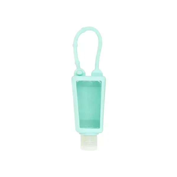 1OZ Silicone Hand Sanitizer Holder Keychain with Bottle - 1OZ Silicone Hand Sanitizer Holder Keychain with Bottle - Image 11 of 13
