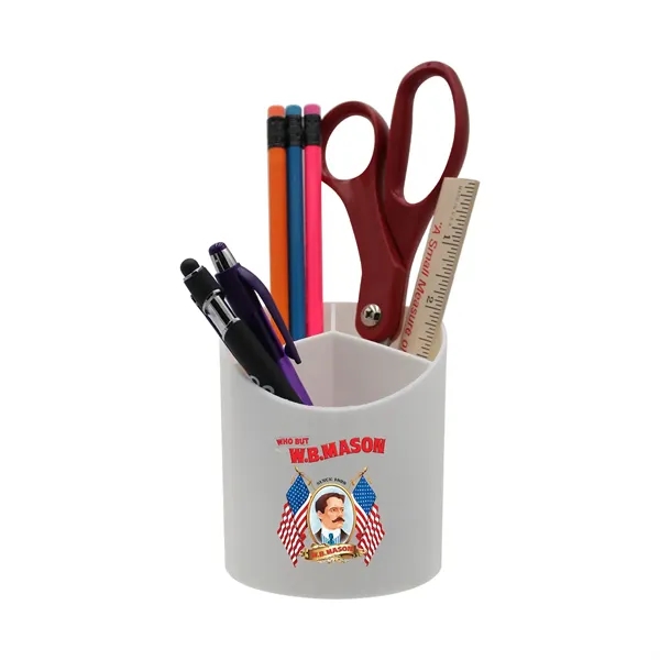 Recycled Desk Organizer, Full Color Digital - Recycled Desk Organizer, Full Color Digital - Image 1 of 5