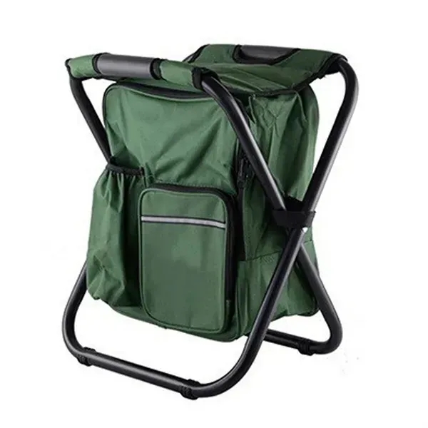 MOQ24 Full Color Backpack Chair with Cooler Bag - MOQ24 Full Color Backpack Chair with Cooler Bag - Image 1 of 6