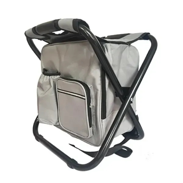 MOQ24 Full Color Backpack Chair with Cooler Bag - MOQ24 Full Color Backpack Chair with Cooler Bag - Image 5 of 6