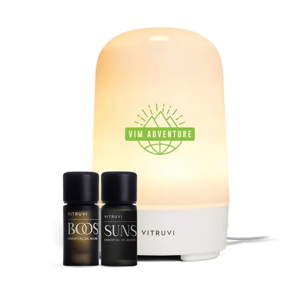 Vitruvi Glow Diffuser and Essential Oil Bundle Set - Vitruvi Glow Diffuser and Essential Oil Bundle Set - Image 1 of 8