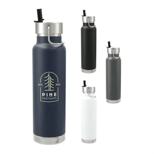 Thor Copper Vacuum Insulated Bottle 25oz Straw Lid - Thor Copper Vacuum Insulated Bottle 25oz Straw Lid - Image 0 of 0