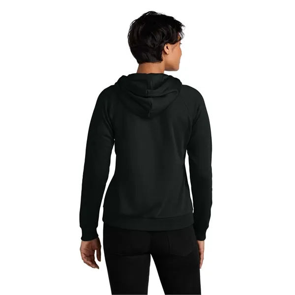 Allmade Women's Organic CVC Fleece Full-Zip Hoodie - Allmade Women's Organic CVC Fleece Full-Zip Hoodie - Image 11 of 24
