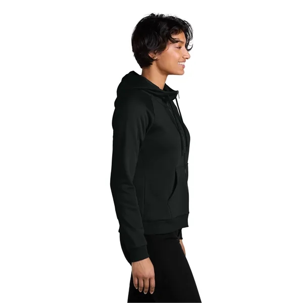 Allmade Women's Organic CVC Fleece Full-Zip Hoodie - Allmade Women's Organic CVC Fleece Full-Zip Hoodie - Image 12 of 24