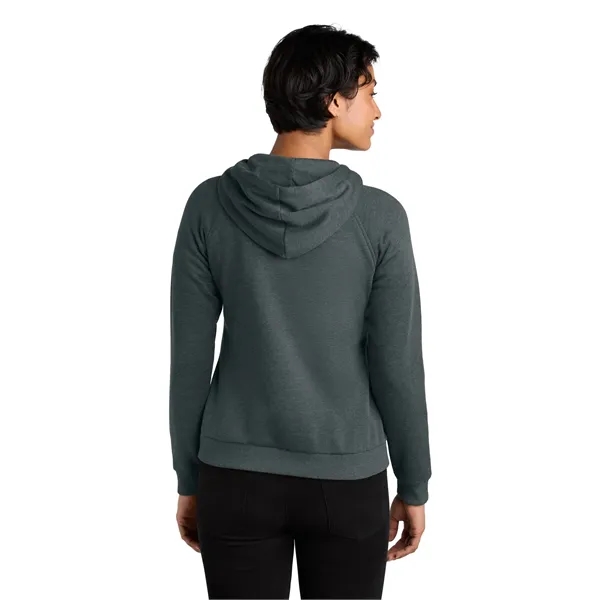 Allmade Women's Organic CVC Fleece Full-Zip Hoodie - Allmade Women's Organic CVC Fleece Full-Zip Hoodie - Image 21 of 24
