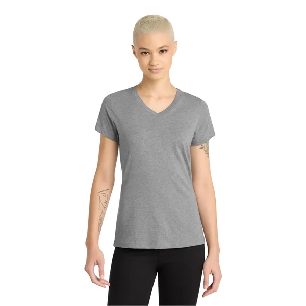 District Women's Perfect Blend CVC V-Neck Tee. - District Women's Perfect Blend CVC V-Neck Tee. - Image 95 of 104