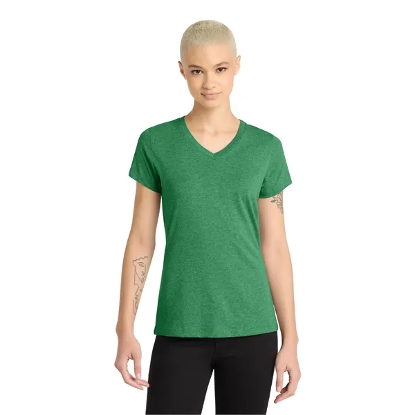 District Women's Perfect Blend CVC V-Neck Tee. - District Women's Perfect Blend CVC V-Neck Tee. - Image 100 of 104