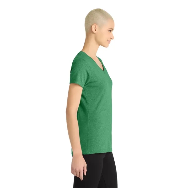 District Women's Perfect Blend CVC V-Neck Tee. - District Women's Perfect Blend CVC V-Neck Tee. - Image 102 of 104