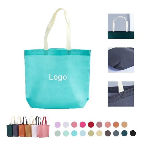 Multi-Color Reusable Non-woven Tote Gift Bag - Multi-Color Reusable Non-woven Tote Gift Bag - Image 0 of 19
