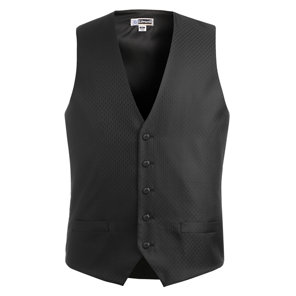 Men's Diamond Brocade Vest