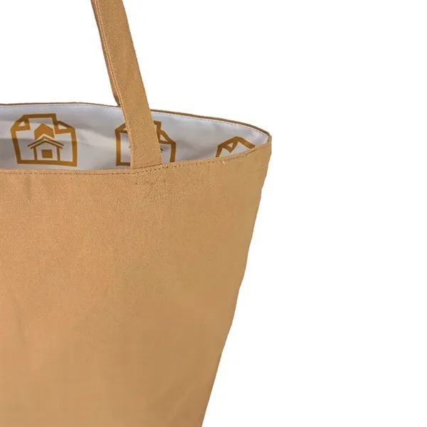 Reversible Colored Cotton Canvas Tote Bag - Reversible Colored Cotton Canvas Tote Bag - Image 10 of 65