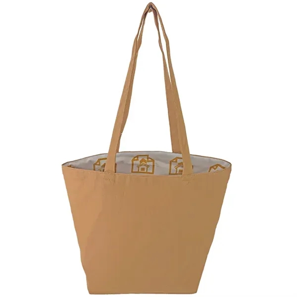 Reversible Colored Cotton Canvas Tote Bag - Reversible Colored Cotton Canvas Tote Bag - Image 11 of 65
