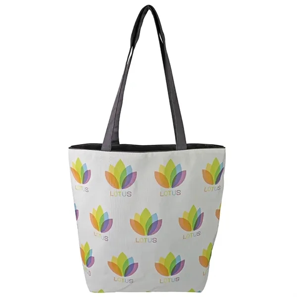 Reversible Colored Cotton Canvas Tote Bag - Reversible Colored Cotton Canvas Tote Bag - Image 15 of 65