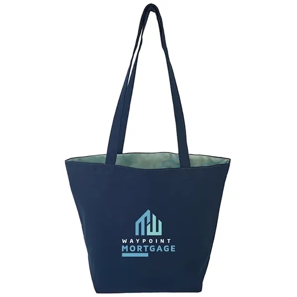 Reversible Colored Cotton Canvas Tote Bag - Reversible Colored Cotton Canvas Tote Bag - Image 38 of 65