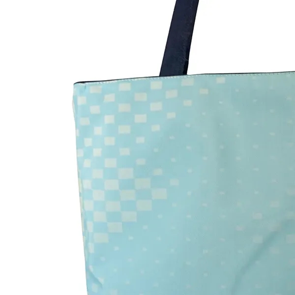 Reversible Colored Cotton Canvas Tote Bag - Reversible Colored Cotton Canvas Tote Bag - Image 41 of 65