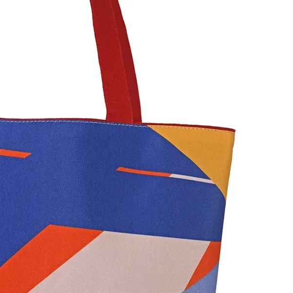 Reversible Colored Cotton Canvas Tote Bag - Reversible Colored Cotton Canvas Tote Bag - Image 52 of 65