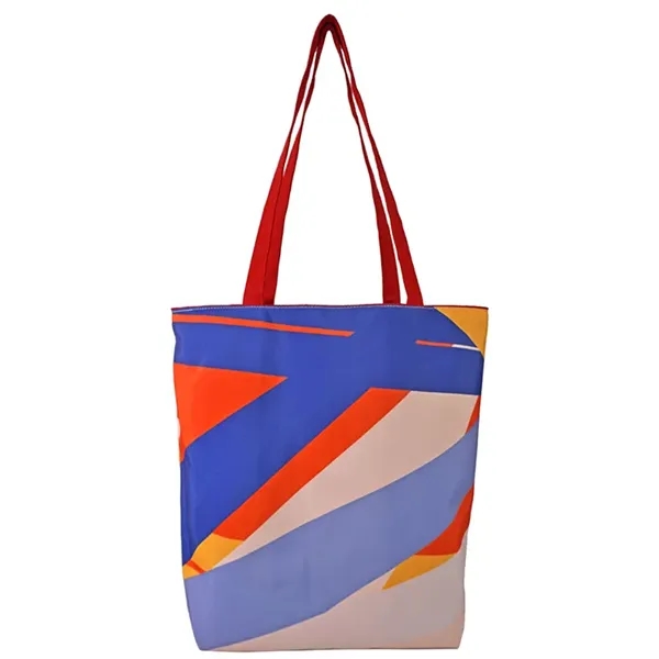 Reversible Colored Cotton Canvas Tote Bag - Reversible Colored Cotton Canvas Tote Bag - Image 53 of 65