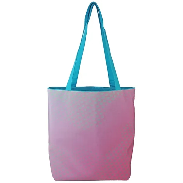 Reversible Colored Cotton Canvas Tote Bag - Reversible Colored Cotton Canvas Tote Bag - Image 60 of 65
