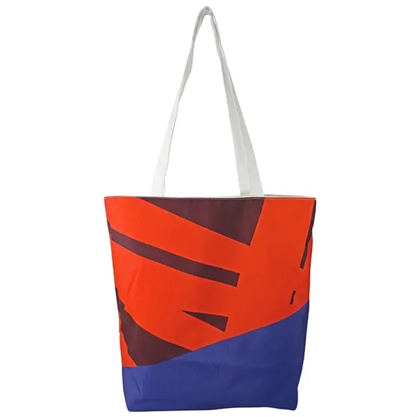 Reversible Colored Cotton Canvas Tote Bag - Reversible Colored Cotton Canvas Tote Bag - Image 64 of 65