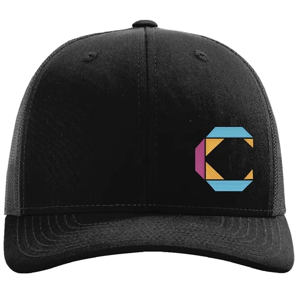 Richardson 112+ R-FLEX Trucker Hat w/ Patches or Embroidery - Richardson 112+ R-FLEX Trucker Hat w/ Patches or Embroidery - Image 0 of 29