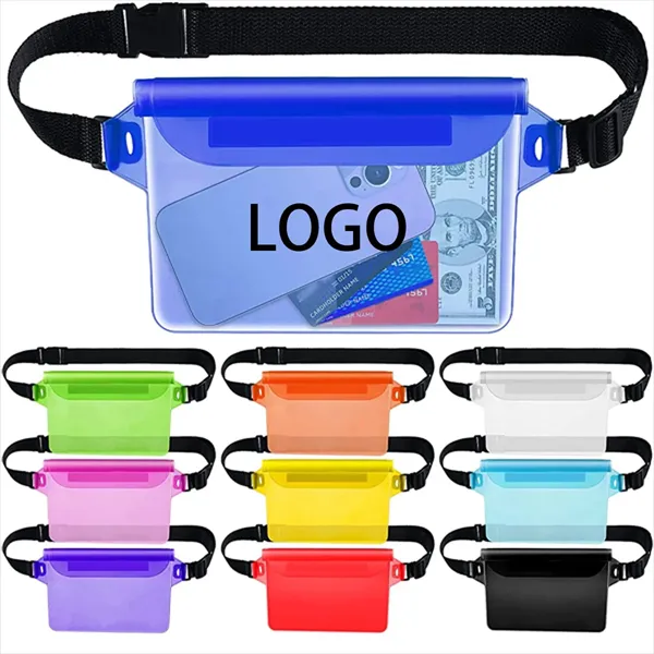 Outdoor Waterproof Pvc Waist Bag - Outdoor Waterproof Pvc Waist Bag - Image 0 of 4