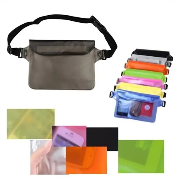 Outdoor Waterproof Pvc Waist Bag - Outdoor Waterproof Pvc Waist Bag - Image 1 of 4