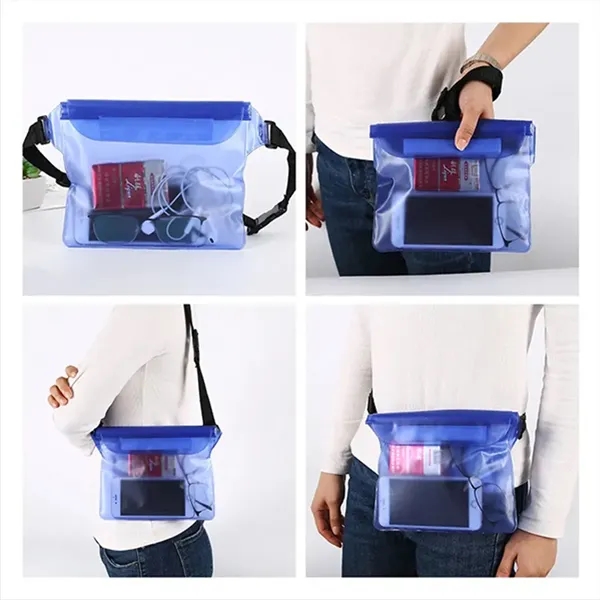 Outdoor Waterproof Pvc Waist Bag - Outdoor Waterproof Pvc Waist Bag - Image 4 of 4