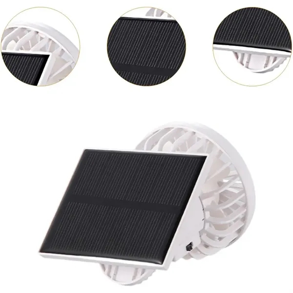 Solar Powered Portable Fan Clip - Solar Powered Portable Fan Clip - Image 2 of 4