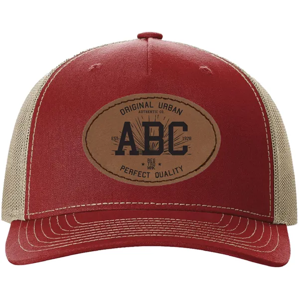 Richardson 112FP Snapback Trucker Hat w/Patch or Embroidery - Richardson 112FP Snapback Trucker Hat w/Patch or Embroidery - Image 0 of 37