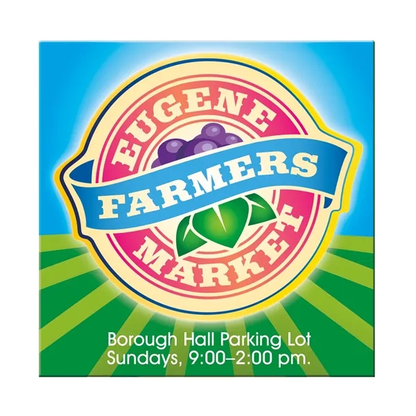 Good Value™ 4" x 4" Square Magnet - Good Value™ 4" x 4" Square Magnet - Image 1 of 2