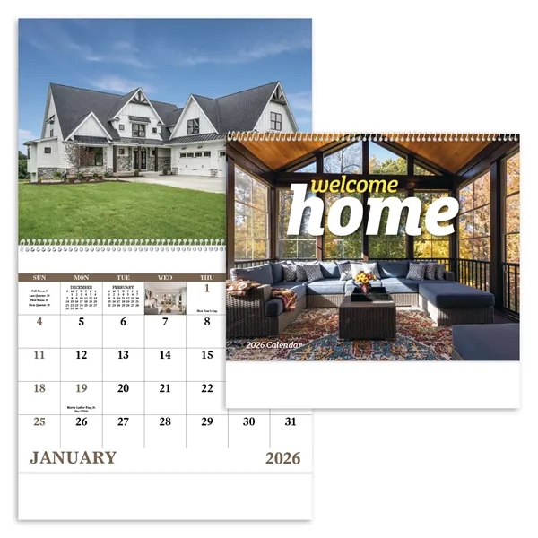 Good Value™ Welcome Home - Spiral Calendar - Good Value™ Welcome Home - Spiral Calendar - Image 2 of 6