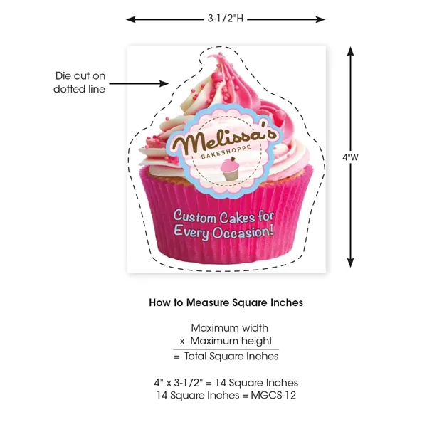 Good Value™ 30 Mil Custom Shaped Magnet 6.01-8 Square Inches - Good Value™ 30 Mil Custom Shaped Magnet 6.01-8 Square Inches - Image 1 of 10