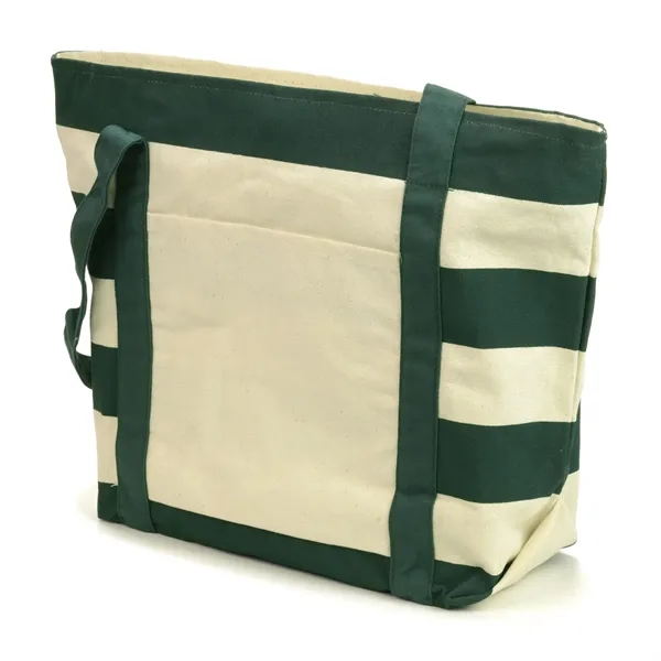 Striped Accent Boat Bag - Striped Accent Boat Bag - Image 5 of 5