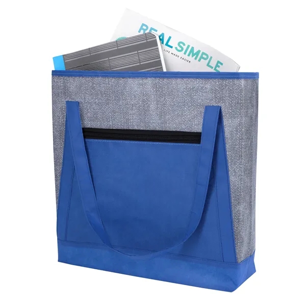 Good Value™ Heathered RPET Non-Woven Tote - Good Value™ Heathered RPET Non-Woven Tote - Image 9 of 24